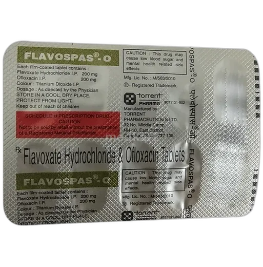 flavospas o tablet 10's
